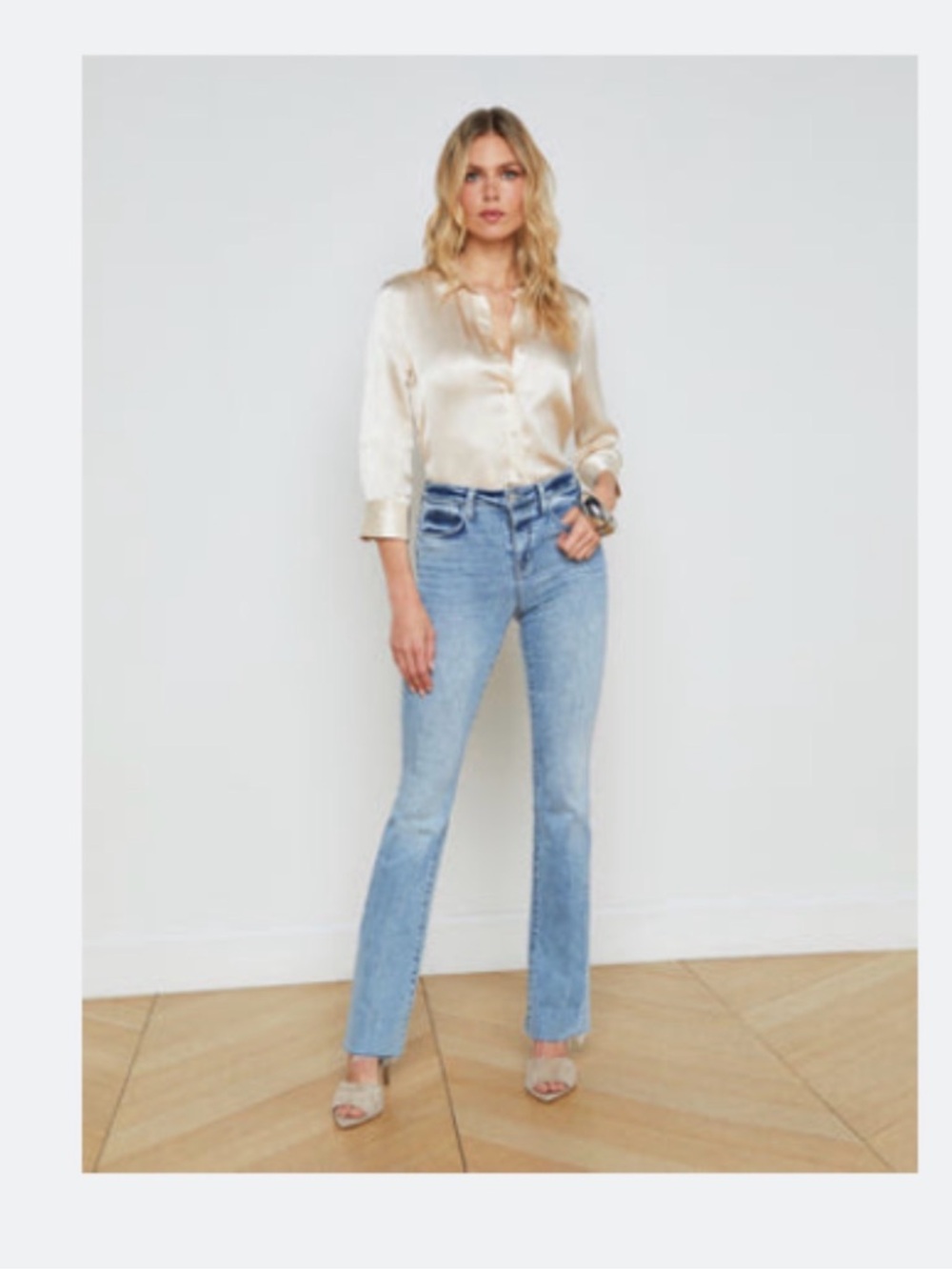 L’Agence Ruth Straight-Leg Jean in Loyola